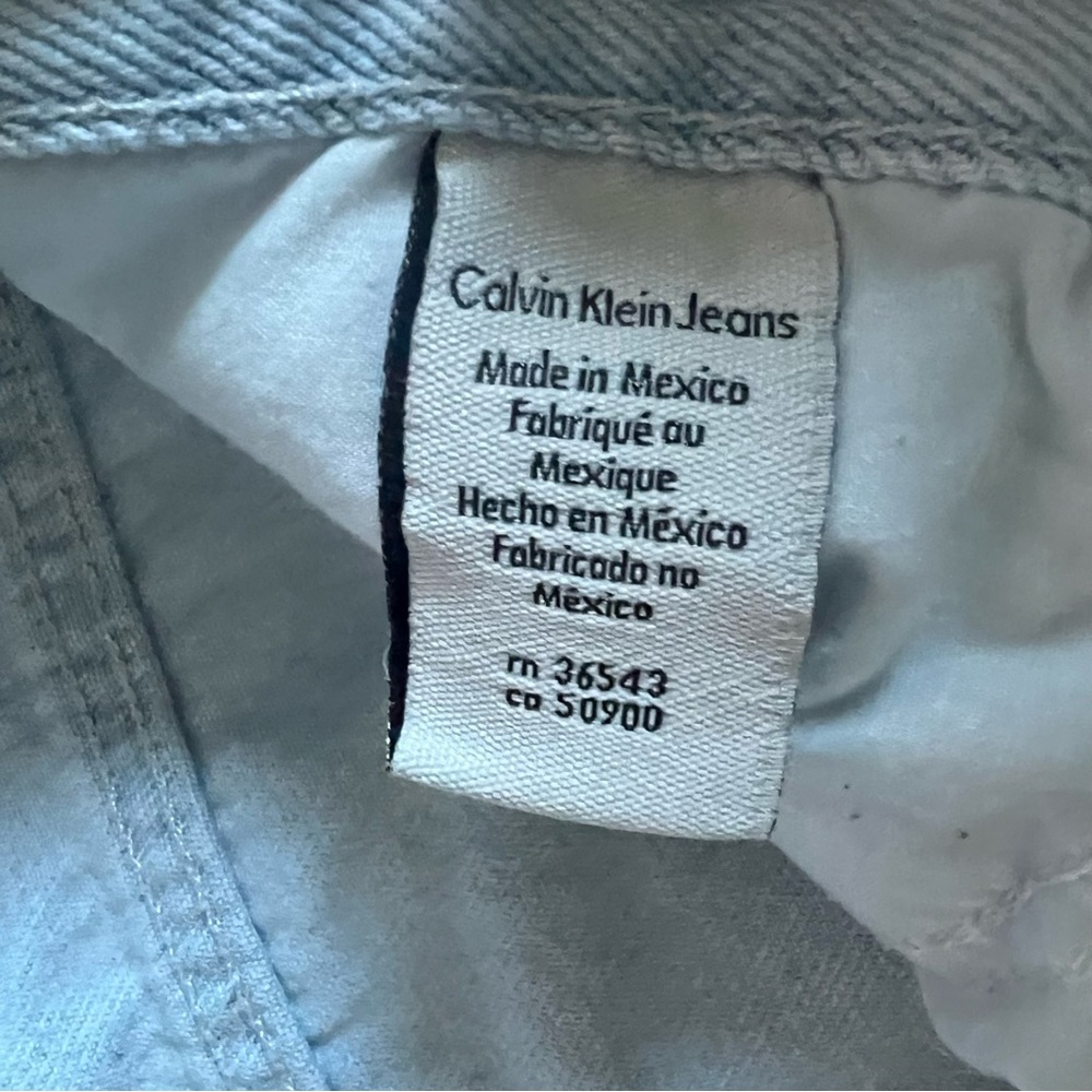 Men’s Calvin Klein Light Washed Slim fit Denim Jeans 30 x 32 - Picture 7 of 7